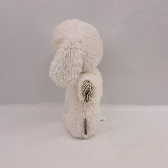 White Sheep Puppet Plush Demdaco Striped Ears Toy Nursery Rhyme 2020 Stuffed - Picture 5 of 14